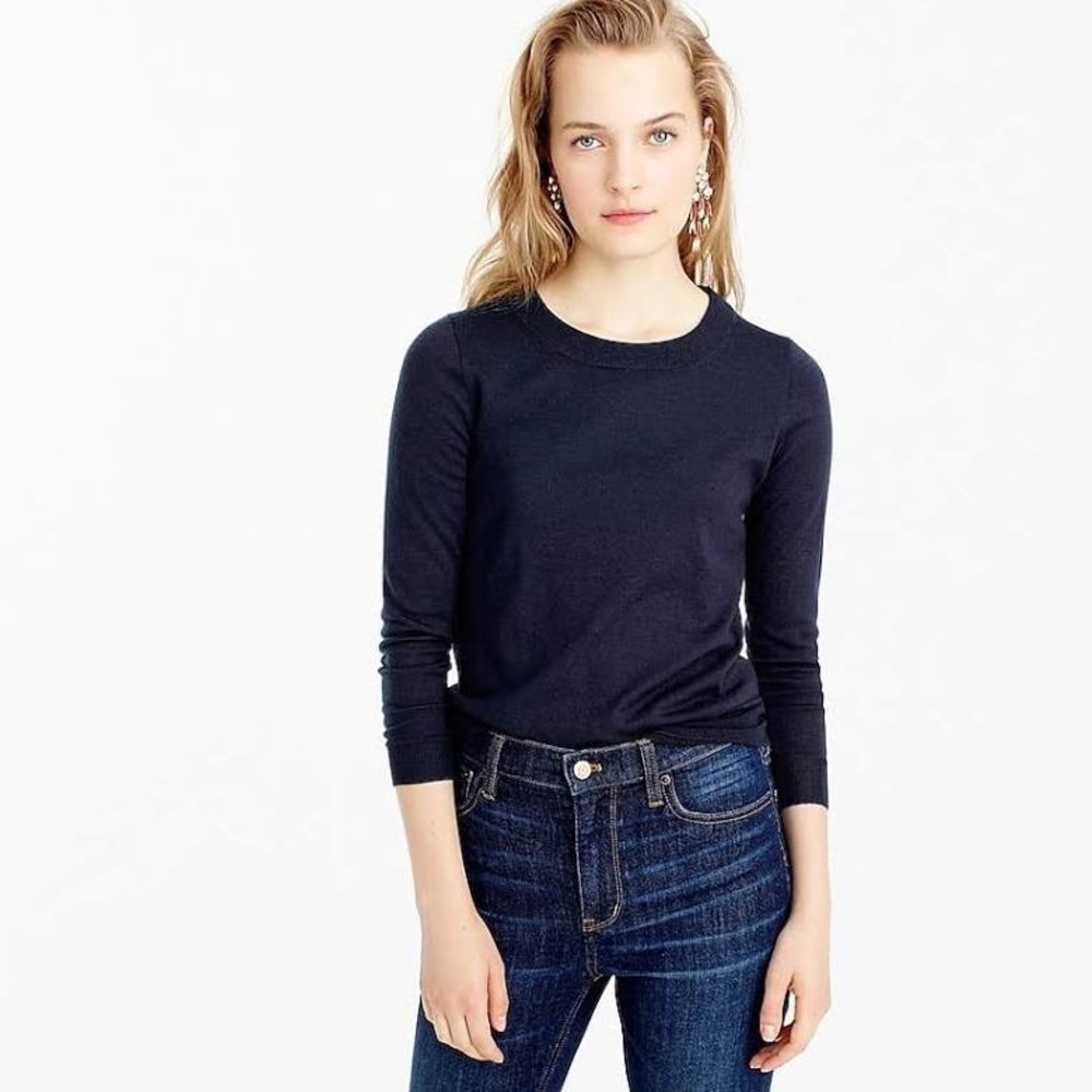 J. Crew Tippi Sweater in Black